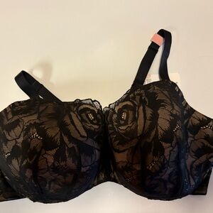 Elegant Black Lace Bra
